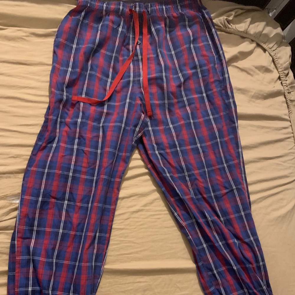 red pajamas